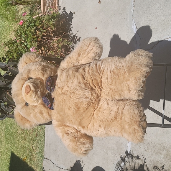 Plush Life Size Snugly Soft fluffy Teddy Bear SZ 3 feet - Picture 4 of 7